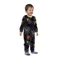 thumbnail image 2 of WXLWZYWL Family Halloween Pajamas Matching Sets Halloween Costumes 2024 Family Halloween Spider Web Printed Pajamas Funny Zipper Hooded Jumpsuit Pjs Matching Onesie, 2 of 3