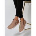thumbnail image 3 of Women's Fashionable Soft And Comfortable Classic Sports Shoes With Round Toe And Side Zipper, Suitable For All Seasons, 3 of 5