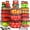44Pcs, variant on Plastic Food Storage Containers 40Pcs Stackable Airtight Pantry Kitchen Organization