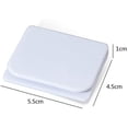 thumbnail image 3 of 12 Pack Shower Curtain Splash Guard Clips, Windproof, Stickers (white), 3 of 4