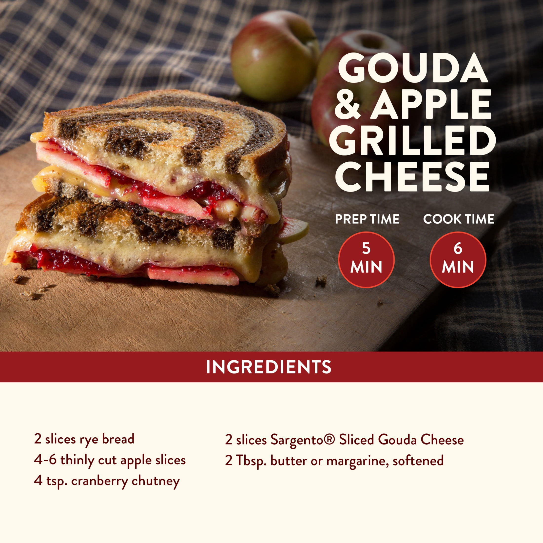 Sargento® Sliced Gouda Natural Cheese, 10 slices
