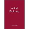 thumbnail image 1 of A Kant Dictionary (Blackwell Philosopher Dictionaries S.), 1 of 3