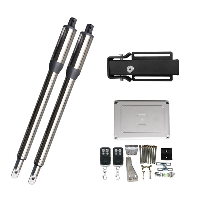 300KG Automatic Swing Gate Opener Drive with Remote Control Electric Lock Warning Light Swing Door Operator Motor Access Control ,Ultra-Quiet Operation