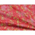 thumbnail image 4 of oneOone Rayon Bright Red Fabric Batik Quilting Supplies Print Sewing Fabric By The Yard 56 Inch Wide, 4 of 6