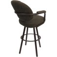 thumbnail image 2 of Swivel Counter Metal Bar Stool 26" - M-70 WB - Sanora Brown - Brown, 2 of 4