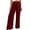 *Wine, variant on VBVC Women's Drawstring High Waist Pants,Summer Wide Leg Trousers For Women,Ladies Work Office Sweatpants with Pockets,Blue,S-2XL