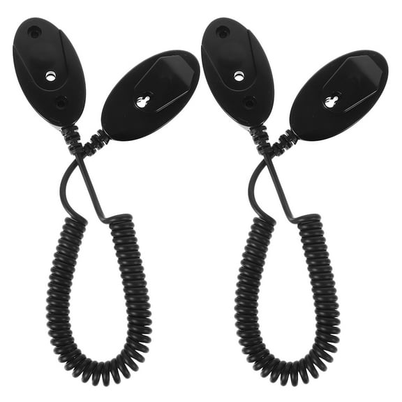 2Pcs Retractable Remote Control Tether Remote Control Cable Tether Lock Replacing Remote Tether Tv Remote Cable Anti-lost Remote Cable,Tv Remote Control Tether Leash