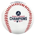 thumbnail image 2 of Pelota de Béisbol Rawlings Campeones de la Serie Mundial 2021 Atlanta Braves, 2 of 3