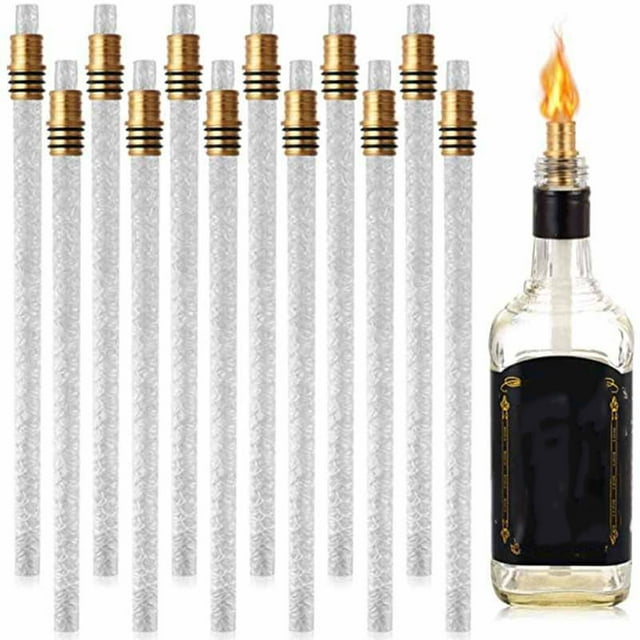 Mèches de Remplacement en Fibre de Verre, 13.78in Mèches Coupables Remplacement de Torche pour Torche