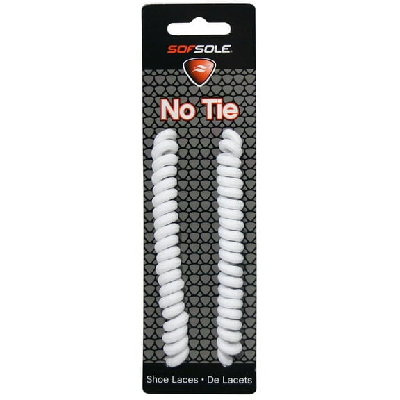 Sof Sole No Tie Shoe Laces - 27"-45" - White