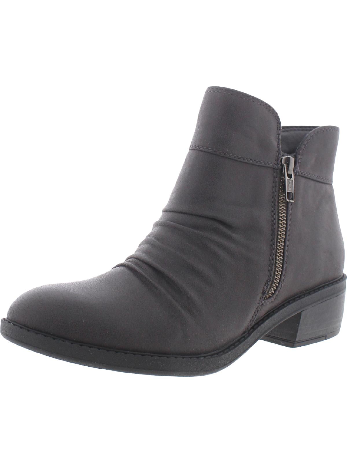 Baretraps Womens Sam Block Heel Casual Ankle Boots