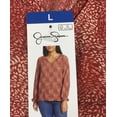 thumbnail image 3 of Jessica Simpson Women's Split Neck Print Blouse, Sizes S-XXL, 3 of 3