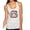 Heather White, variant on Baseball Mom Jaguar Print Sports Tri-Blend Racerback Tank Top, Vintage Black, X-Large