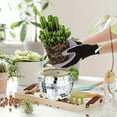 thumbnail image 4 of 1Pc Hanging Planter Disco Ball Decor, Disco Ball Planter, Plastic And Glass Hanging Disco Ball, Space-Saving Spherical Hanger With Metal Chain, For Indoor Outdoor, Plants, Makeup Brushes, Home Decor, 4 of 8