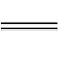 thumbnail image 4 of Tekuisi High Quality and Exquisite Black Car Truck Body Racing Stripe Decal Sticker, 4 of 6