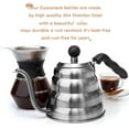 thumbnail image 3 of Mixpresso Gooseneck Pour Over Coffee Kettle 40oz Induction Stovetop Kettle, 3 of 8