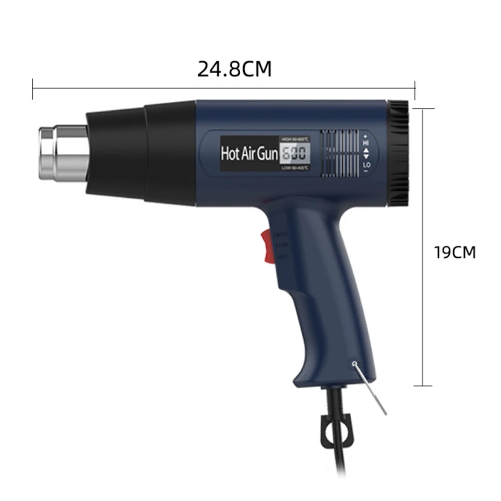 Heat Gun 2000W Variable Advanced Electric Hot Air Gun Advanced Hot Air Gun Temperatures Adjustable Electric Heat Gun ,Variable Temperature