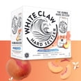thumbnail image 4 of White Claw Hard Seltzer Peach, 6 Pack, 12 fl oz Cans, 5% ABV, 4 of 16
