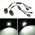 thumbnail image 3 of Faros de automóviles Irfora 40 W/Uds Angel Eyes Halo anillo marcador luces bombilla 16SMD reemplazo blanco para BMW E39 E53 E60 Irfora Faros de automóviles, 3 of 7