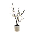thumbnail image 1 of Rama grande, flor de ciruelo falsa, flores en maceta, planta de simulación artificial, decoración, flores falsas, 1 of 5