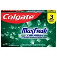 thumbnail image 3 of Colgate Max Fresh Clean Mint Toothpaste, 3 Pack, 6.3 Oz, 3 of 14