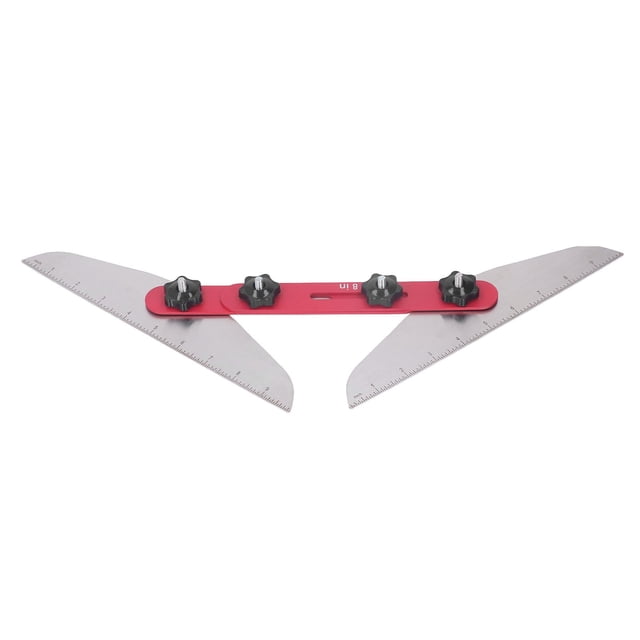 Stair Tread Template, 11-60in Anodized Finish Stair Tread Jig For Office Buildings