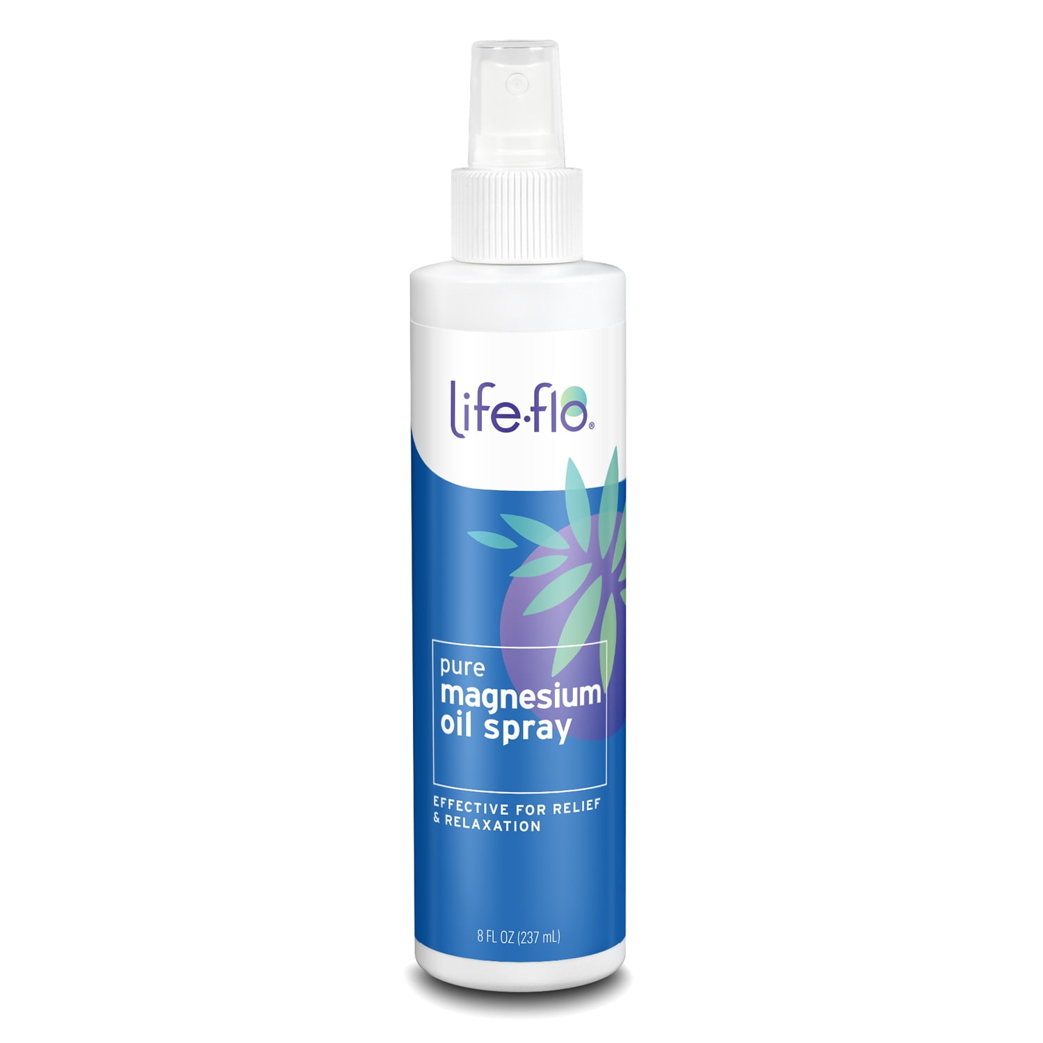 Lifeflo Pure Magnesium Oil Spray, Magnesium Chloride for Relief