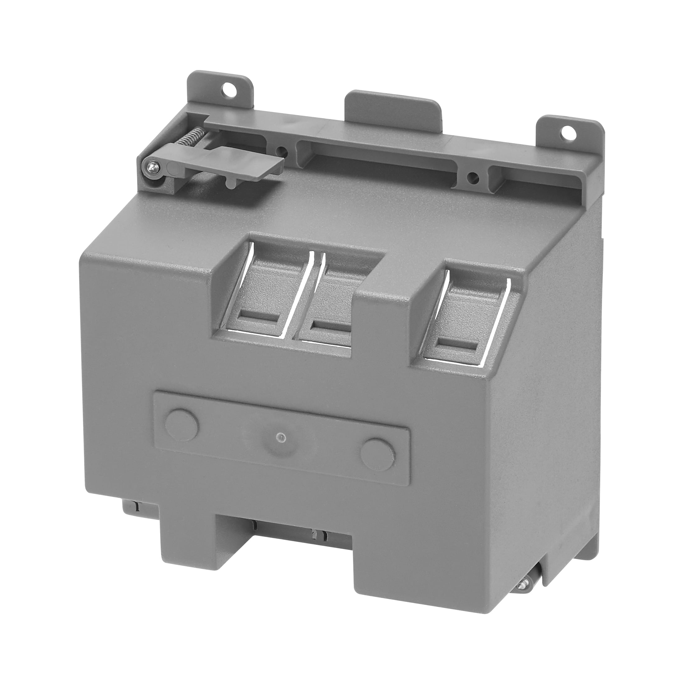 Maxxima 2 Gang 26 cu. in. PVC Old Construction Electrical Switch and Outlet Junction Box, ETL Listed, Gray (10 Pack)