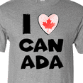 thumbnail image 4 of Inktastic I Love Canada Heart with Maple Leaf T-Shirt, 4 of 5