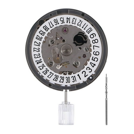 

For SEI KO (SII) TMI NH35 NH35A Automatic Movement Mechanical with Stem Date At 6 White Disc