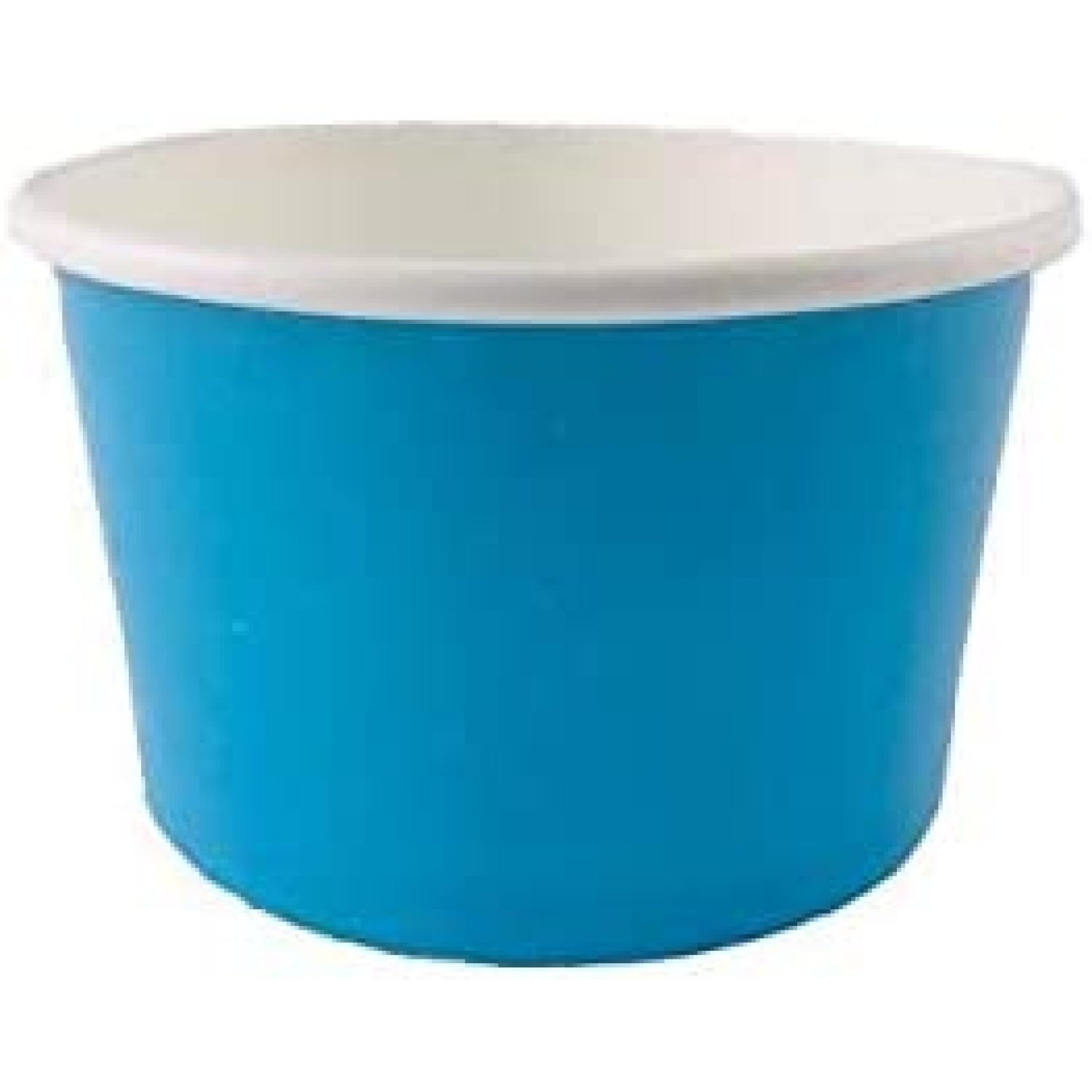 Ice cream paper cups 4 oz. (Case Of 1000 pcs BLU) Perfect For Eating