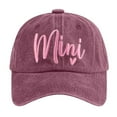 thumbnail image 2 of Riforla Mama Hats for Women Funny Adjustable Mini Baseball Cap Womens Hats Red, 2 of 3