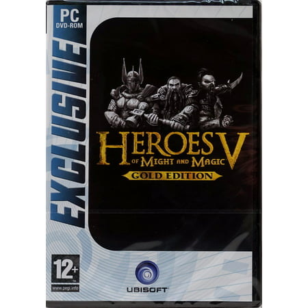 Heroes of Might & Magic V: Gold Edition PC DVD - Includes Heroes 5, Hammers of Fate, Tribes of the East & a Bonus (Best Heroes Of Might And Magic Game)