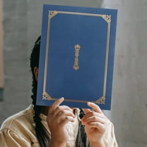 Soimiss 4Pcs Paper Certificate Envelope Holder for Graduation Awards and Certificates