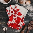 thumbnail image 3 of Valentine'S Day Love Flower Glass Bottle Microfiber Towel Absorbent Kitchen Cleaning Cloth Dish Towel Household Cleaning Towel, 3 of 6
