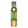 thumbnail image 1 of Cepillo de limpieza de grietas para tapa de taza de botella 3 en 1 Cepillo de limpieza de grietas multifuncional para pezón Verde, 1 of 15