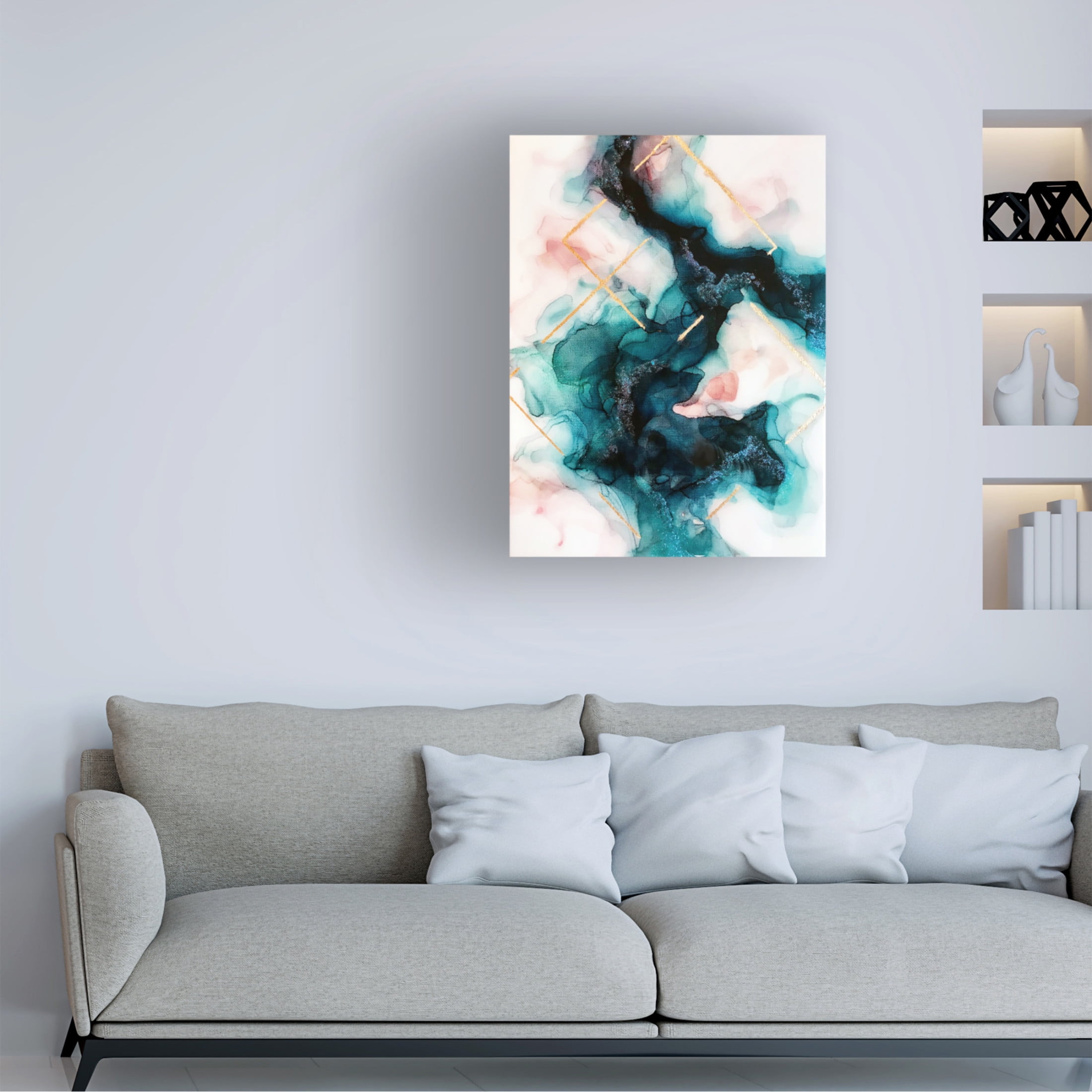 Trademark Fine Art Alyson Storms Illumination Canvas Wall Art