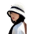 thumbnail image 5 of SikaFu Version Of Fashion Color Matching Wool Hat Female High -Level Sensor Woven Cap, 5 of 9