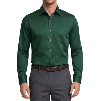 tommy hilfiger green dress shirt Tommy Hilfiger Button-up Long-sleeve Men Shirt