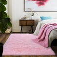 thumbnail image 4 of Socofuz Soft Indoor Modern Area Rugs Fluffy Living Room Carpets for Children Bedroom Home Decor Nursery Rug 4' x 6', Pink, 4 of 7