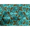 thumbnail image 4 of oneOone Cotton Poplin Fabric Leaves & Floral Block Print Fabric BTY 56 Inch Wide, 4 of 4
