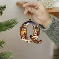 thumbnail image 5 of PLPPYFS 26 Letter Ornaments Christmas Tree Decorations Personalized Christmas Letter Christmas Tree Hanging Pendant Xmas Alphabet Letters, 2025 Christmas Letters Ornaments A-Z Ornament Letters Decor, 5 of 7