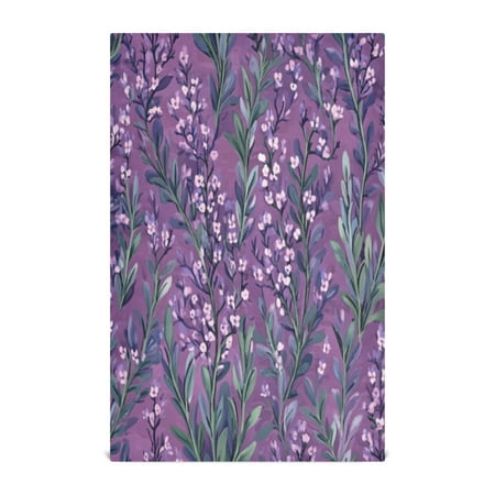 

Kitchen Towel 28x18 Inches x6，Plate Towel Decorative Towel Napkin Tea Towel Tea Towels For Kitchen Dish Cloths & Dish Towels Cartoon Purple Lavender Seamless