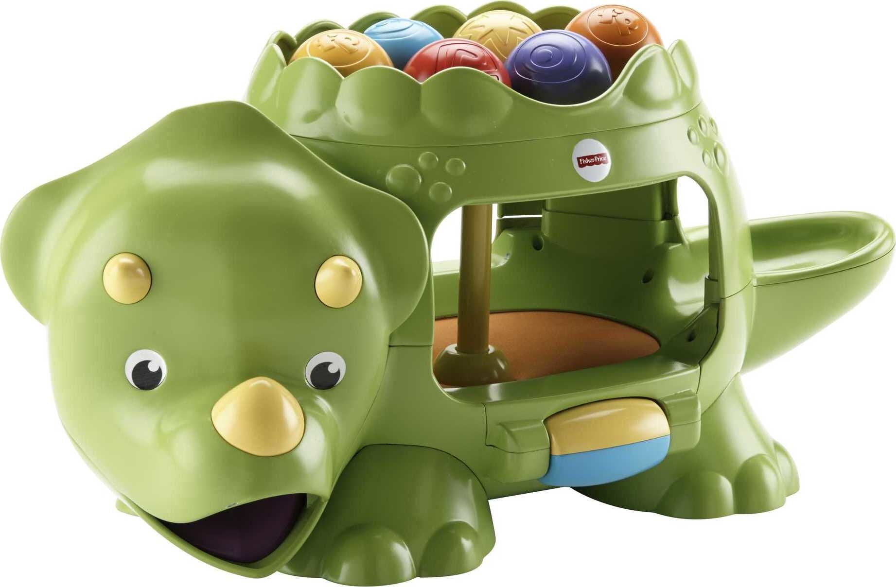 Fisher-Price Double Poppin' Dino with Silly Sounds & Music