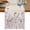 Purple, variant on Spring Flowers Table Runner, Farmhouse Botanical Purple Floral Bees Washable Cotton Linen Table Runners 36 Inches Long, Dresser Scarf Runner for Nightstand/End Tables/Round Tables 13''x36''