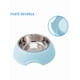 thumbnail image 3 of Plato Tazon Comedero Perros Y Mascotas xtellar azul Antiderrapante 2 Pzs, 3 of 5