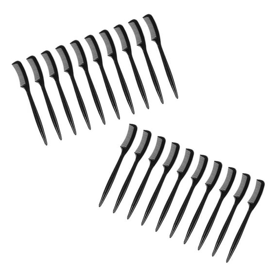 MLINS 50 Pcs Razor Face Disposable Eyelash Comb Eyebrow Care Tool 9.5x1cm Black