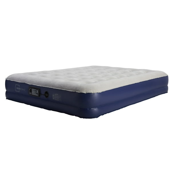 Mainstay 12" Queen 78" x 60" Air Mattress with Flocked Top and External