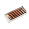 thumbnail image 1 of Plumas de madera Dip Juego de plumas de caligrafía de mano de obra fina con mango ergonómico Plumas de escritura de caligrafía Pluma estilográfica 5pcs Yuarrent EL010566-00, 1 of 5