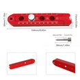 thumbnail image 2 of Woodworking Compass Scriber, Aluminum Alloy Adjustable Round Drawing Circle Ruler Marking Gauge, Metric/Inch Dual-Scale Fixed-Point Marking Gauge, Arc Drawing Ruler Carpenter Tools, 2 of 8